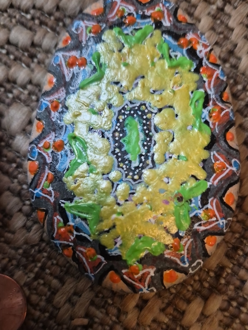 4 Painted Rocks - Picture 3 of 6